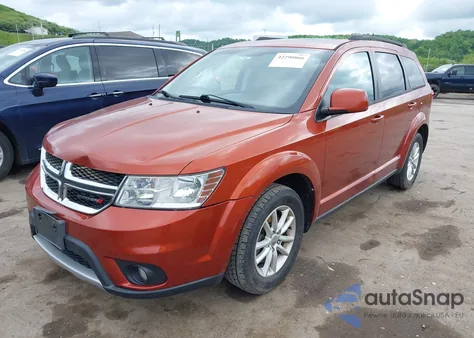2014 Dodge Journey Sxt z USA, uszkodzony, nr VIN 3C4PDDBG2ET143854